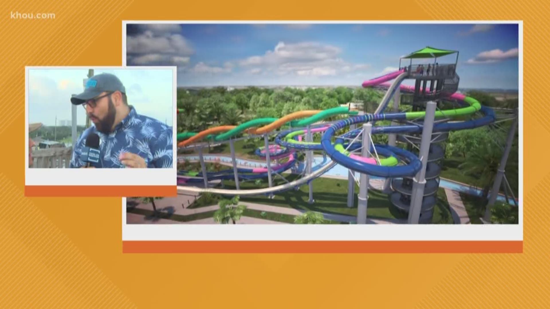 We are inching towards summer, and the kids are looking for things to do! It's not officially summer yet but it's heating up outside. Why not cool off at Schlitterbahn for the holiday weekend? Ruben Galvan was live in Galveston Thursday morning