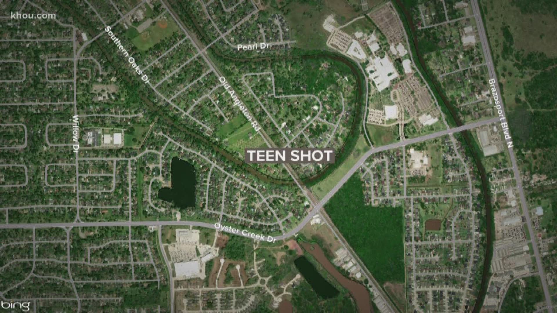 A teen was shot and injured Saturday afternoon in Lake Jackson.