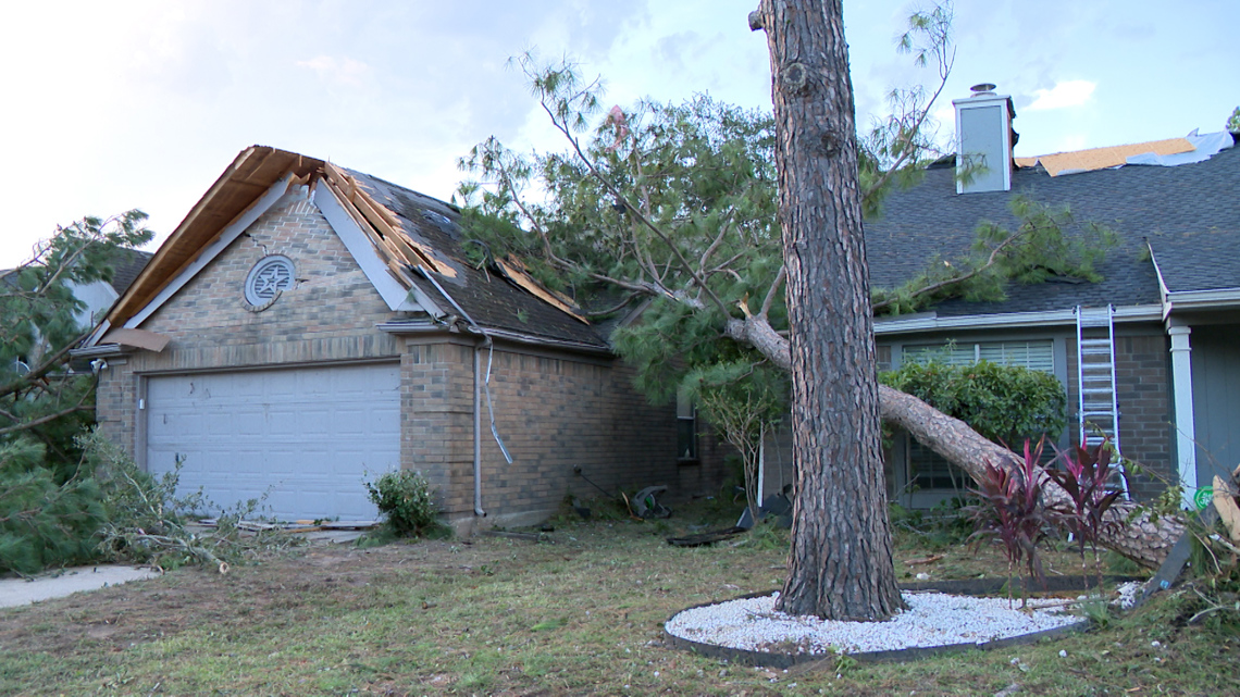 NWS confirms at least two tornadoes hit Houston area Monday