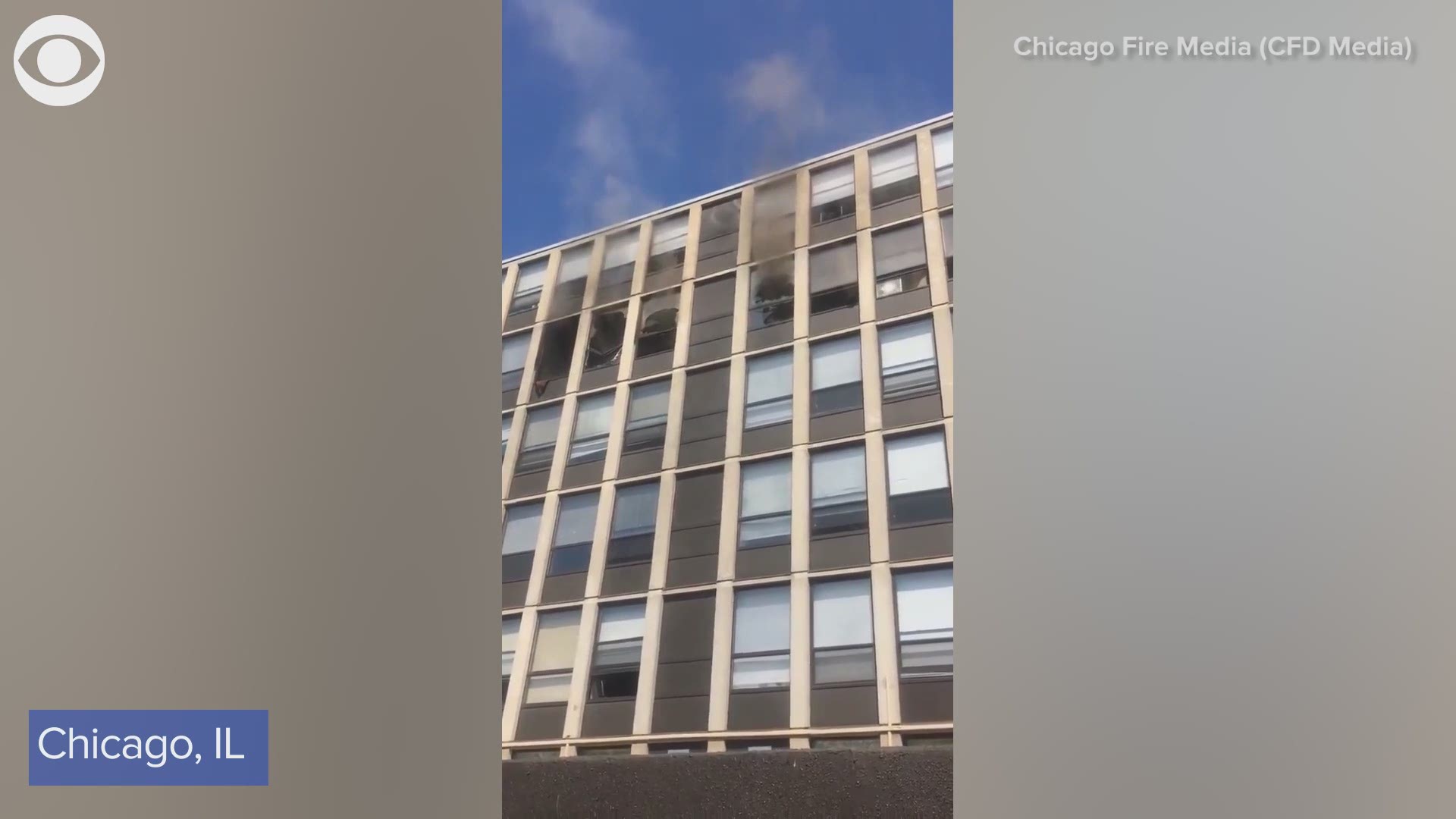 Here’s the moment a cat jumped from a fifth-floor window of a burning building in Chicago on Thursday (5/13). The fire department tweeted the cat ran away