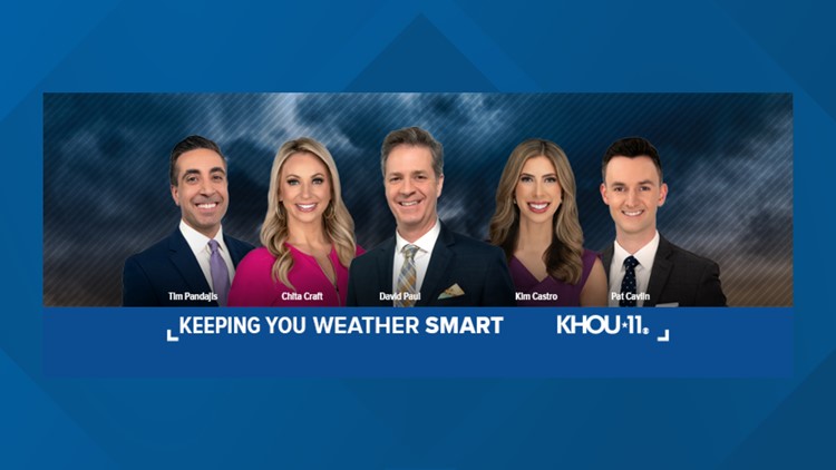 KHOU 11 meteorologists keeping you weather smart