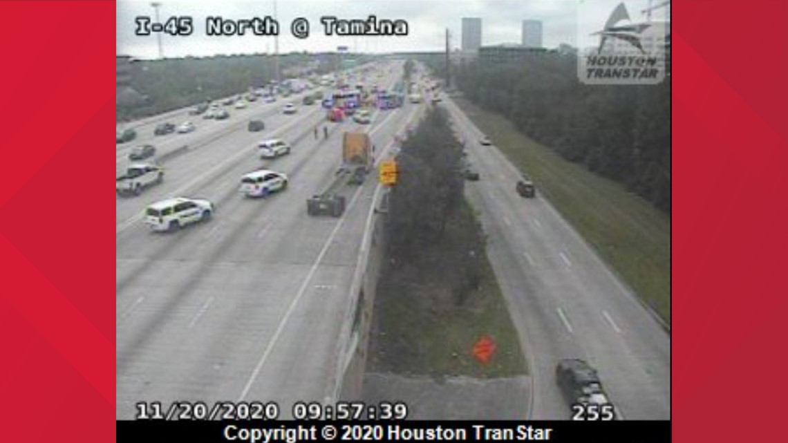 Major crash impacting I-45 near The Woodlands - News Chant USA