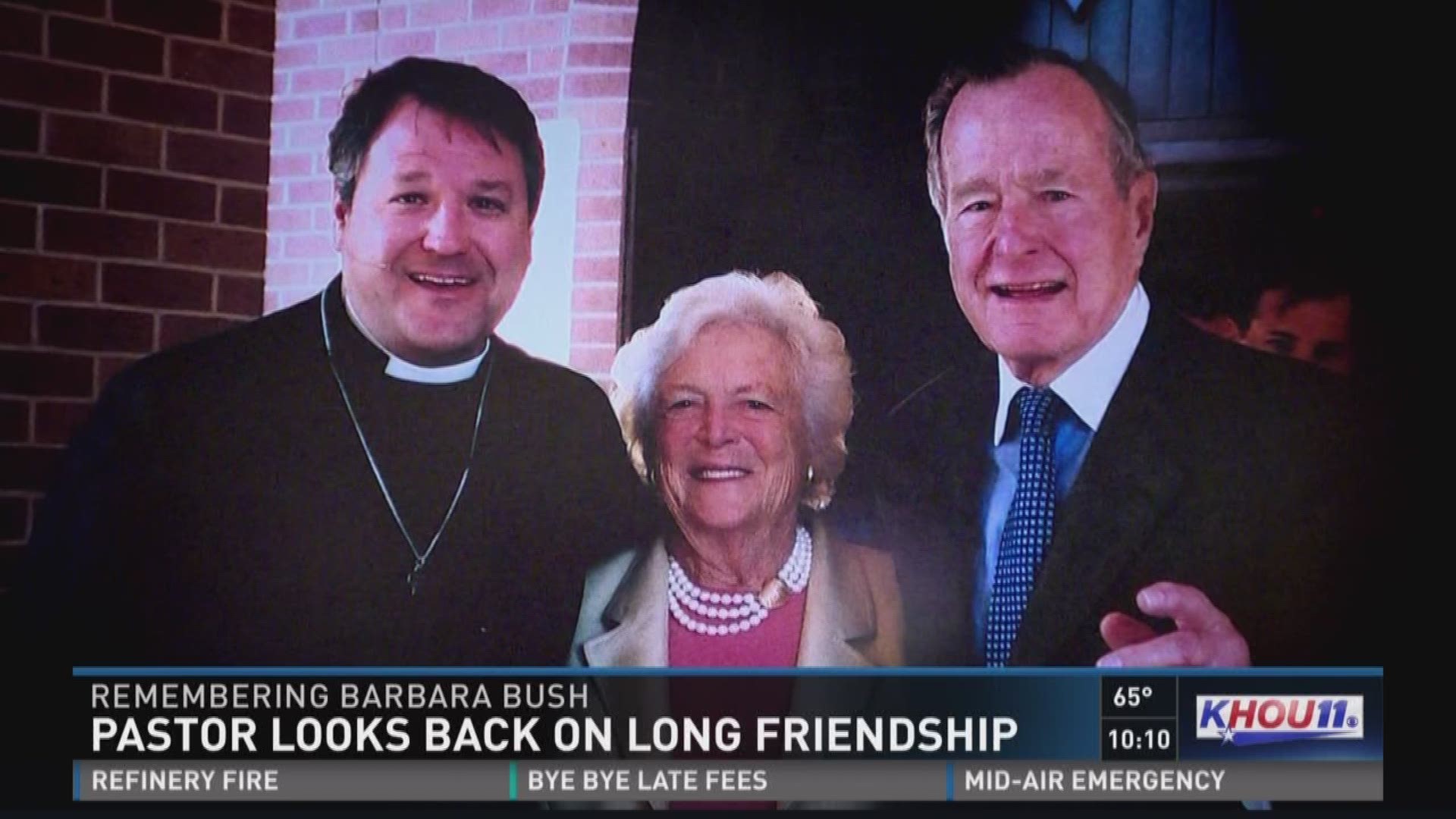Dr. Russell Levenson reflects on his friendship with the late Barbara Bush.
