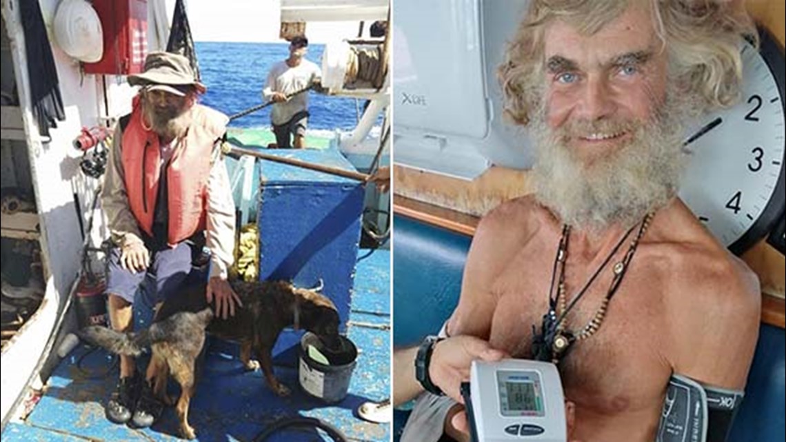 Australian sailor, dog rescued after 3 months drifting at sea - Vimarsana News