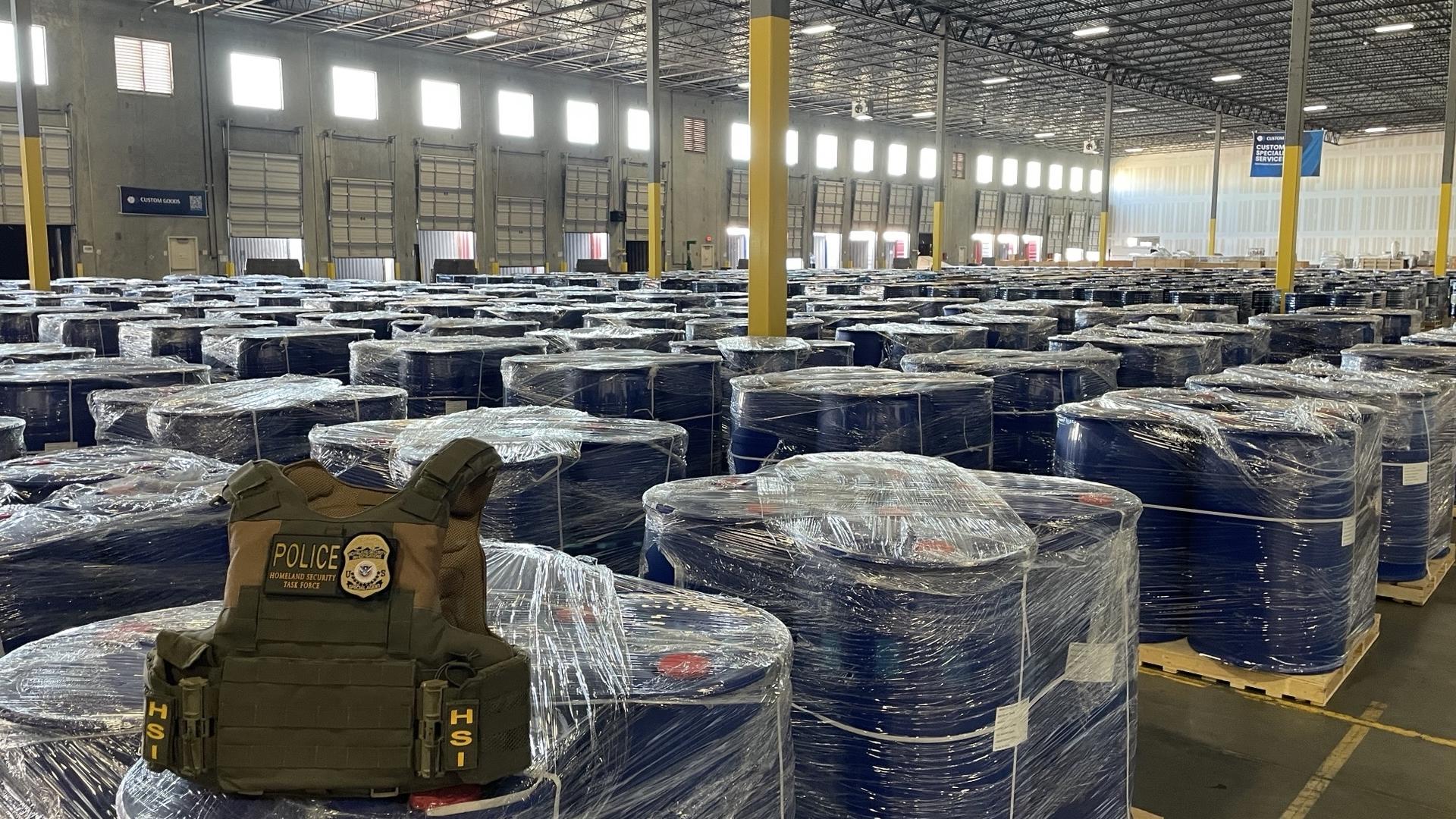 Feds seize enough chemicals to make $569M worth of meth in record Port of  Houston bust