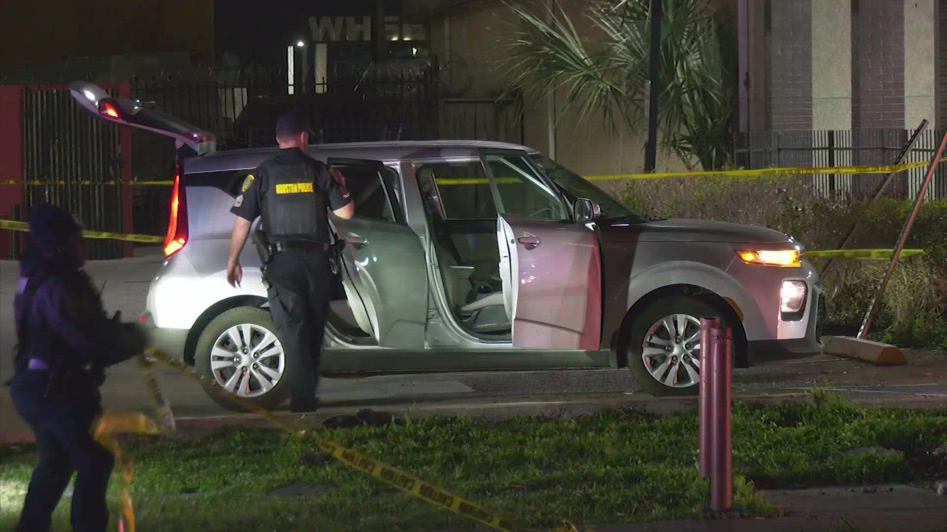 One man was shot, and another was arrested by police following a chase that ended in southwest Houston early Monday.