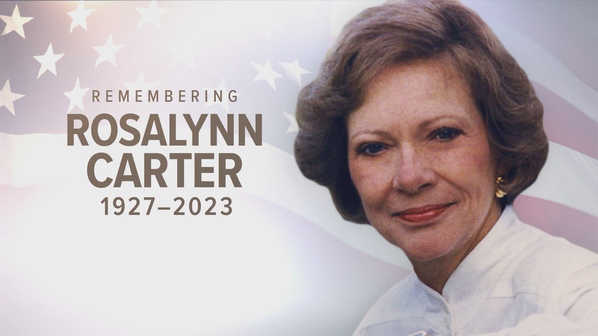 Rosalynn Carter, former first lady, dead at 96