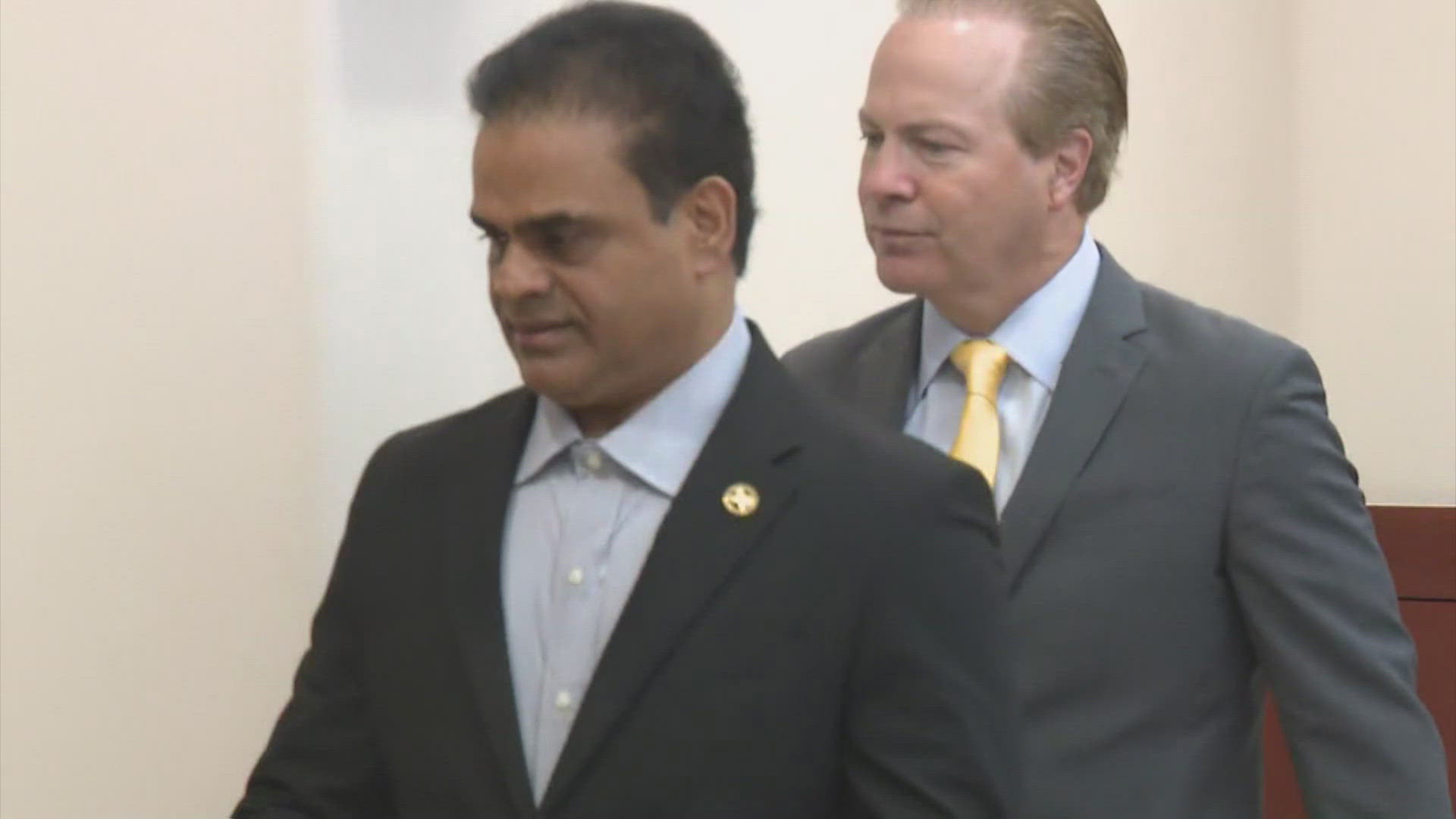 The hearing follows George's announcement that he is leaving the Democratic Party to join the GOP ahead of his reelection bid.
