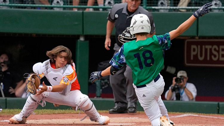Needville Little League wins first game against Mid-Atlantic during Little  League World Series