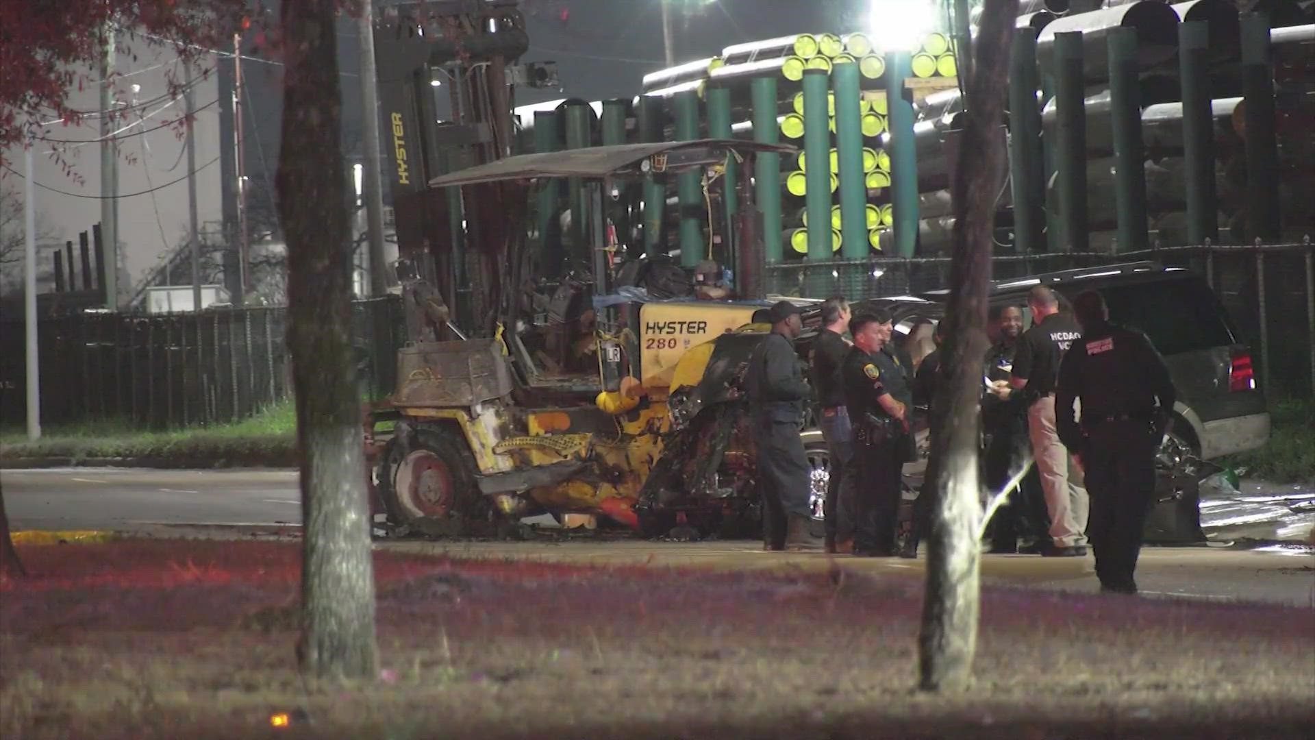 Deadly crash in SE Houston