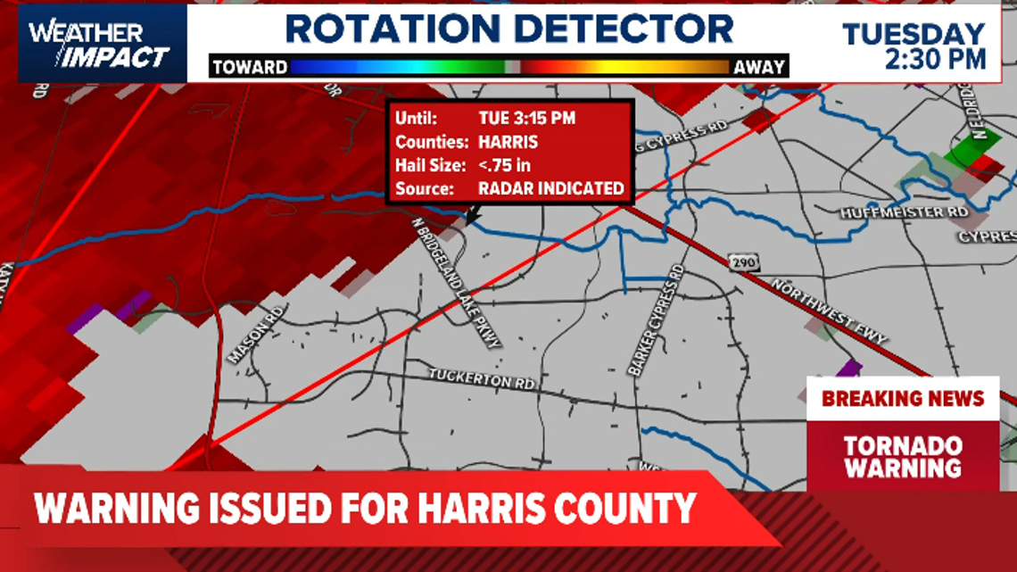 Severe Thunderstorm Alert Damaging Winds and Hail Threaten Central Texas