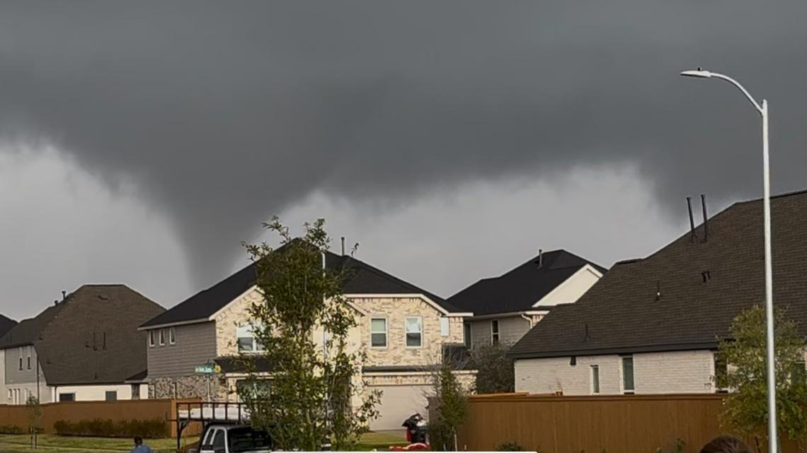 Tornadoes were reported in the Houston, Texas area on Saturday, December 28th