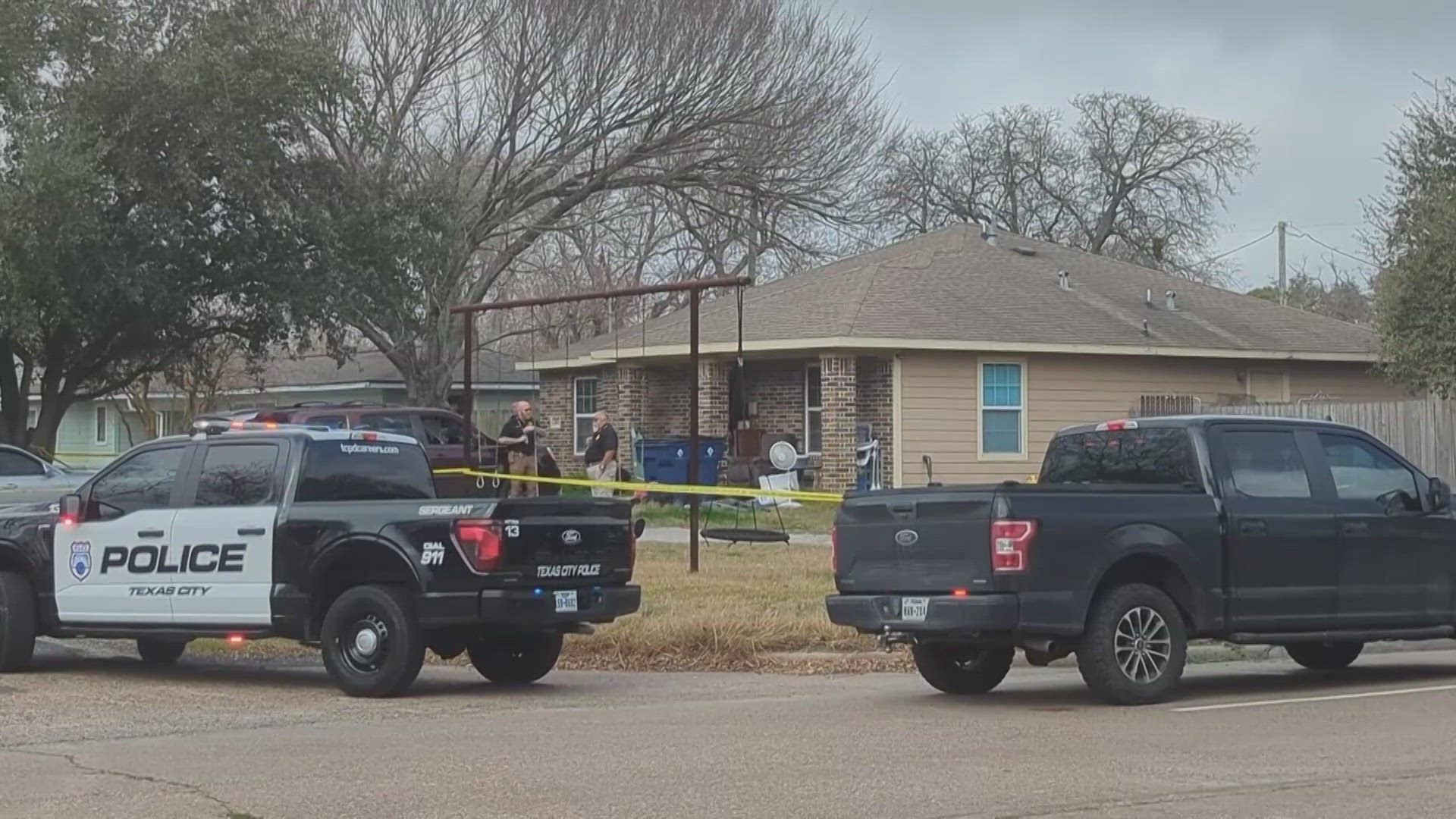 A home care nurse didn't get a response from a home in Texas City, so they called police. Officers found a husband and wife dead.
