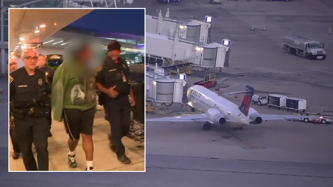 'Unruly' passenger forces flight to return to Hobby Airport, Delta Airlines says - KHOU image