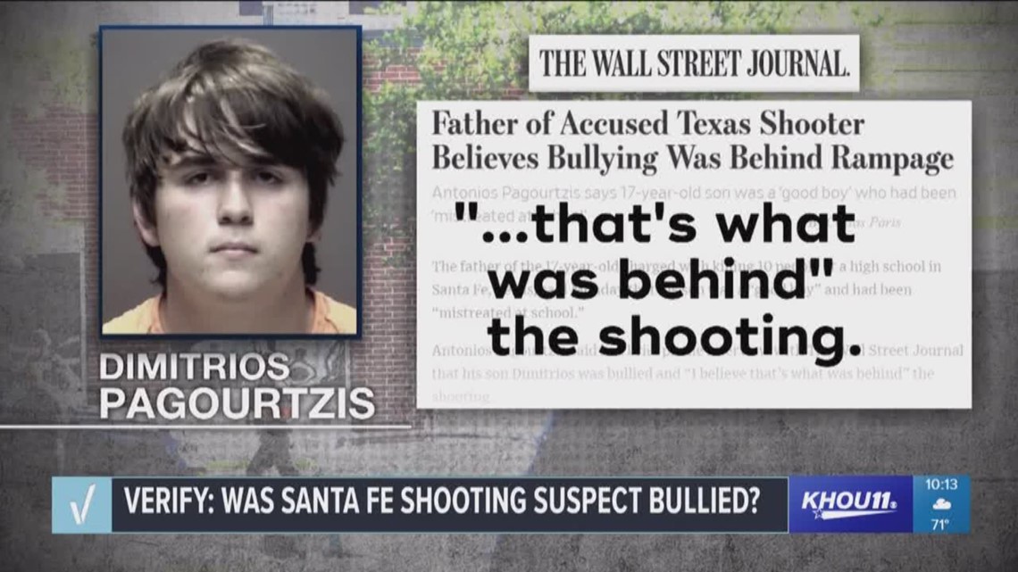 Verify Was Santa Fe Shooting Suspect Bullied