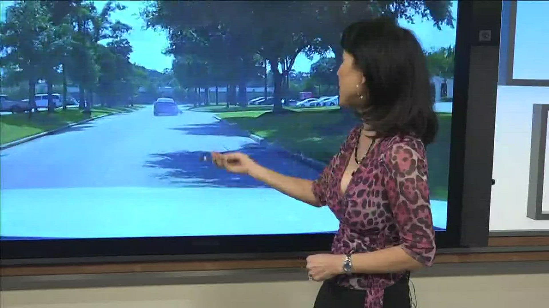 KHOU 11 News Anchor Sher-Min Chow shares dramatic police dashcam video of a chase that took place in Montgomery County. Watch the play-by-play of what happened.