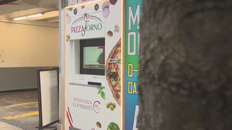 Pizza vending machines make their debut in Houston