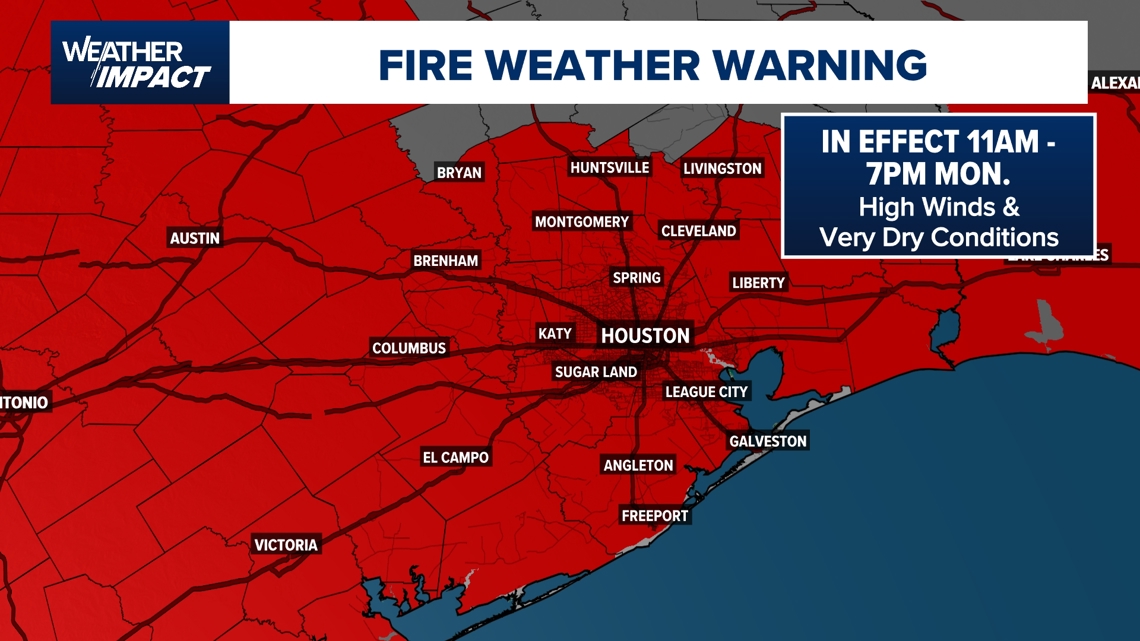 Sharp drop in temps, possible storms, strong winds, and fire danger prompt hourly Weather Impact Alert