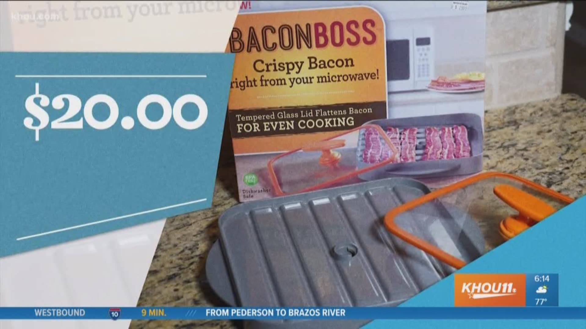 Frying it in a pan is still the No. 1 way to prepare bacon, but a new product might tempt you to cook it up differently.