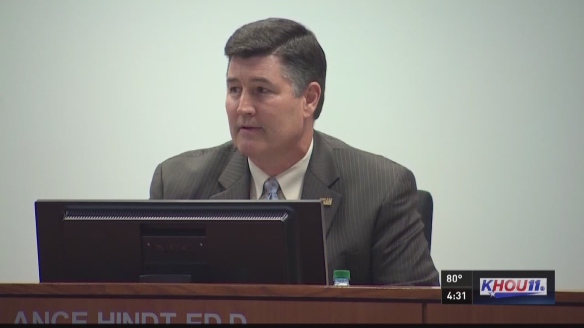 Katy Schools Superintendent Lance Hindt is expressing interest in speaking with his accuser one-on-one.