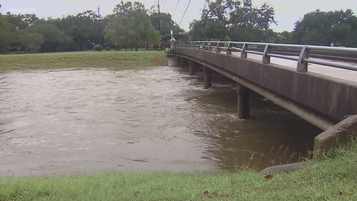 Houston bayous and streams Check water levels, flood stage
