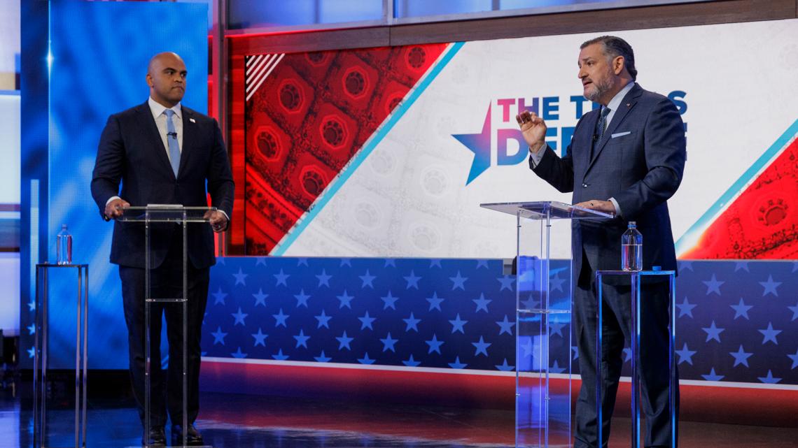 Cruz and Allred spar over a variety of issues during debate | khou.com