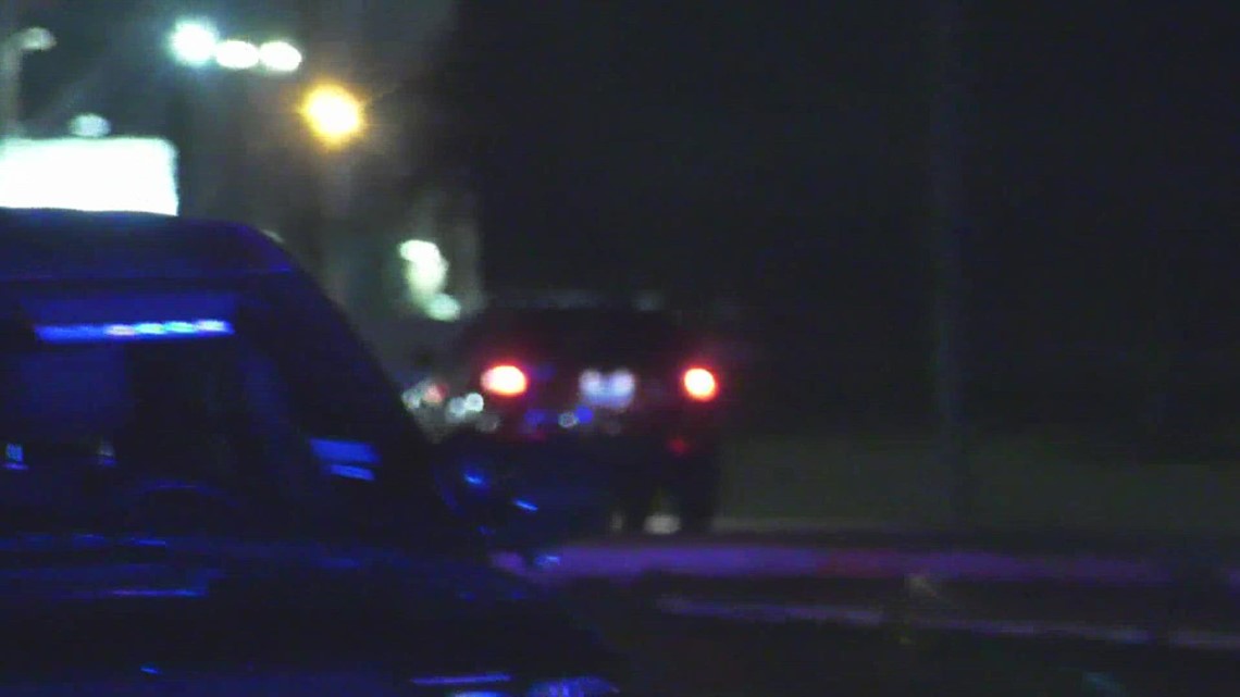 HPD Jeep Compass plows through fatal crash scene, nearly striking