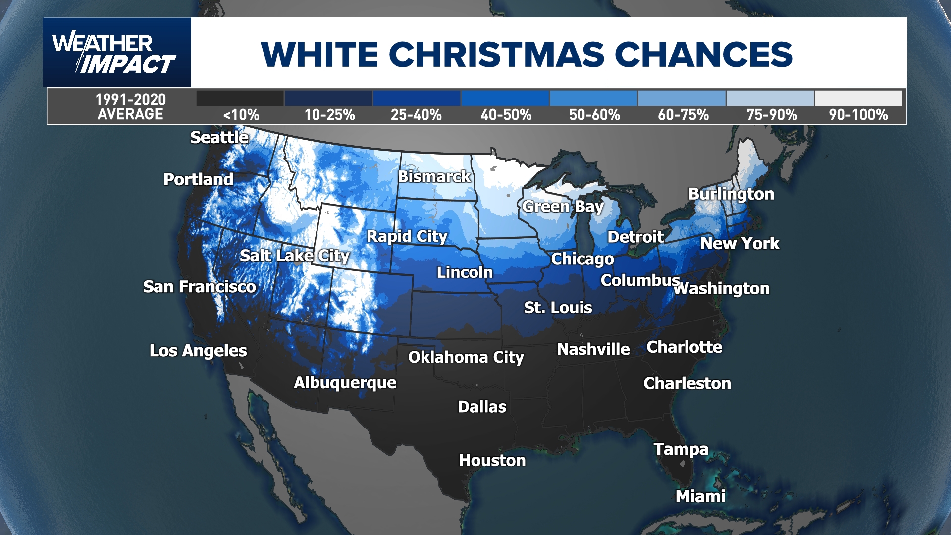 Who will get a white Christmas 2024? | khou.com