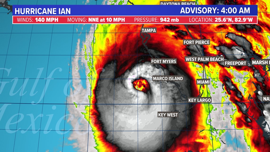 Hurricane Ian Update: Storm Intensifies To Category 4 As Florida 