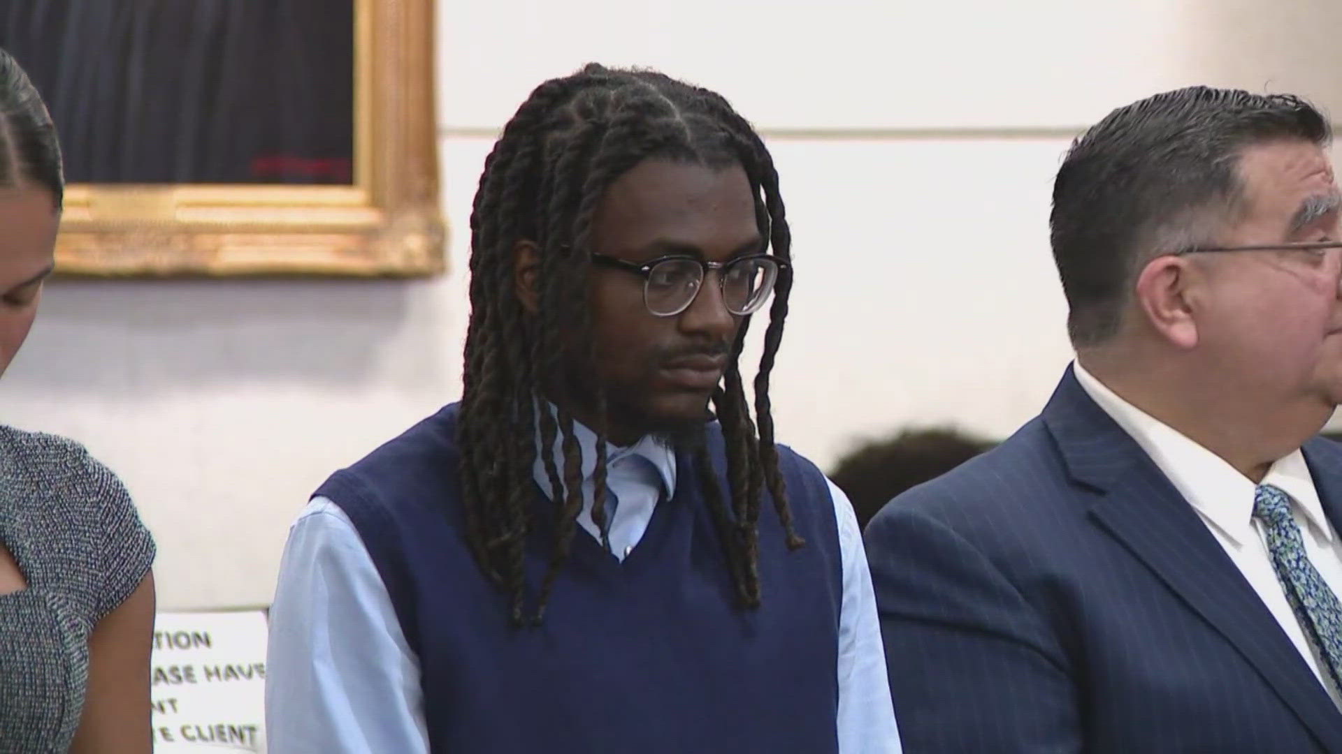 Deshaun Longmire was convicted Thursday of murdering Rev. Ronald Mouton Sr. in an apparently road rage incident. 