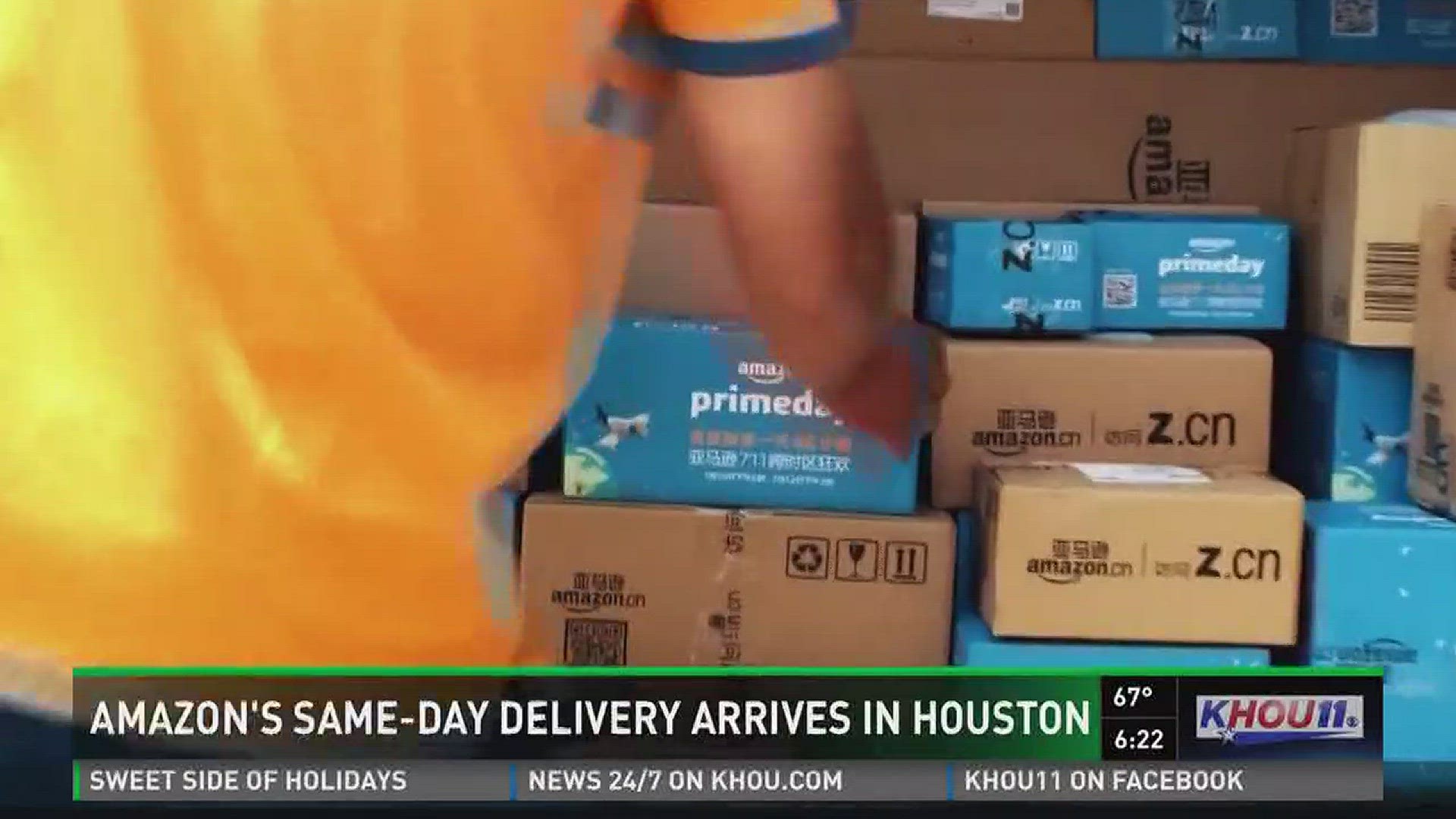 Same-day delivery is now free with  Prime membership
