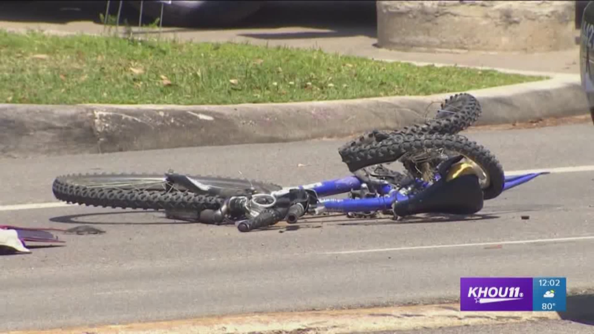 Dozens of Rice University students and cyclists called for safety upgrades at an intersection near campus after two cyclists have been killed there in the last 15 months.