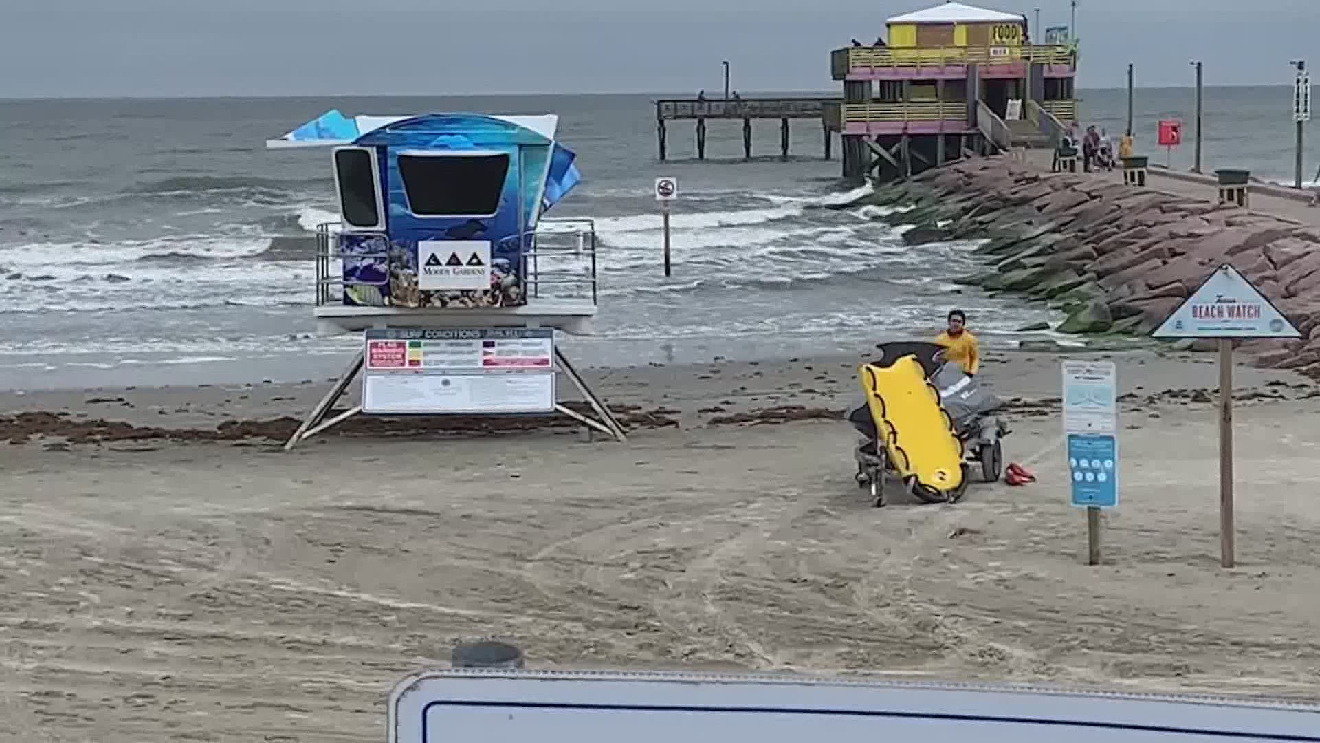 Crews in Galveston have been searching all day for a little boy who drowned Tuesday night.