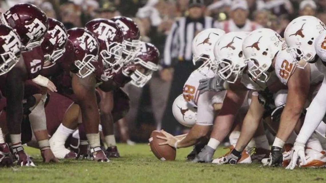 University of Texas, Texas A&M reveal rivalry game title sponsor | khou.com