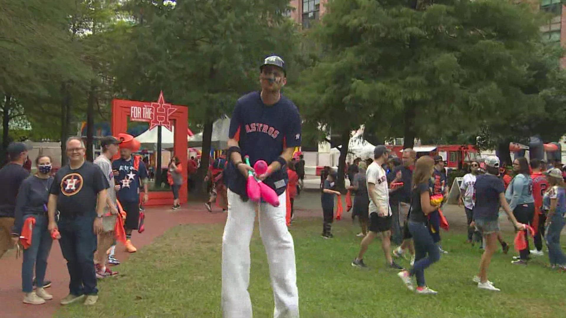 Astros Street Fest ahead of Game 1 of World Series