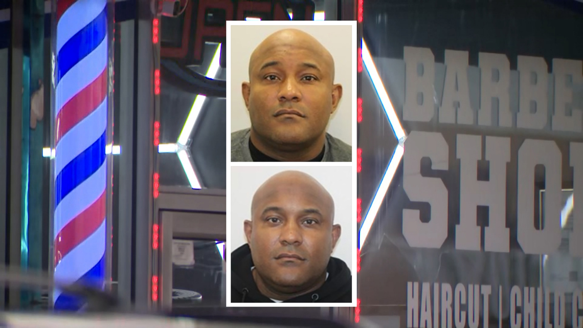 Houston police are searching for Emilio Fuentes Cuellar, 45. They said he shot and killed another man at a barbershop on Richmond Avenue.