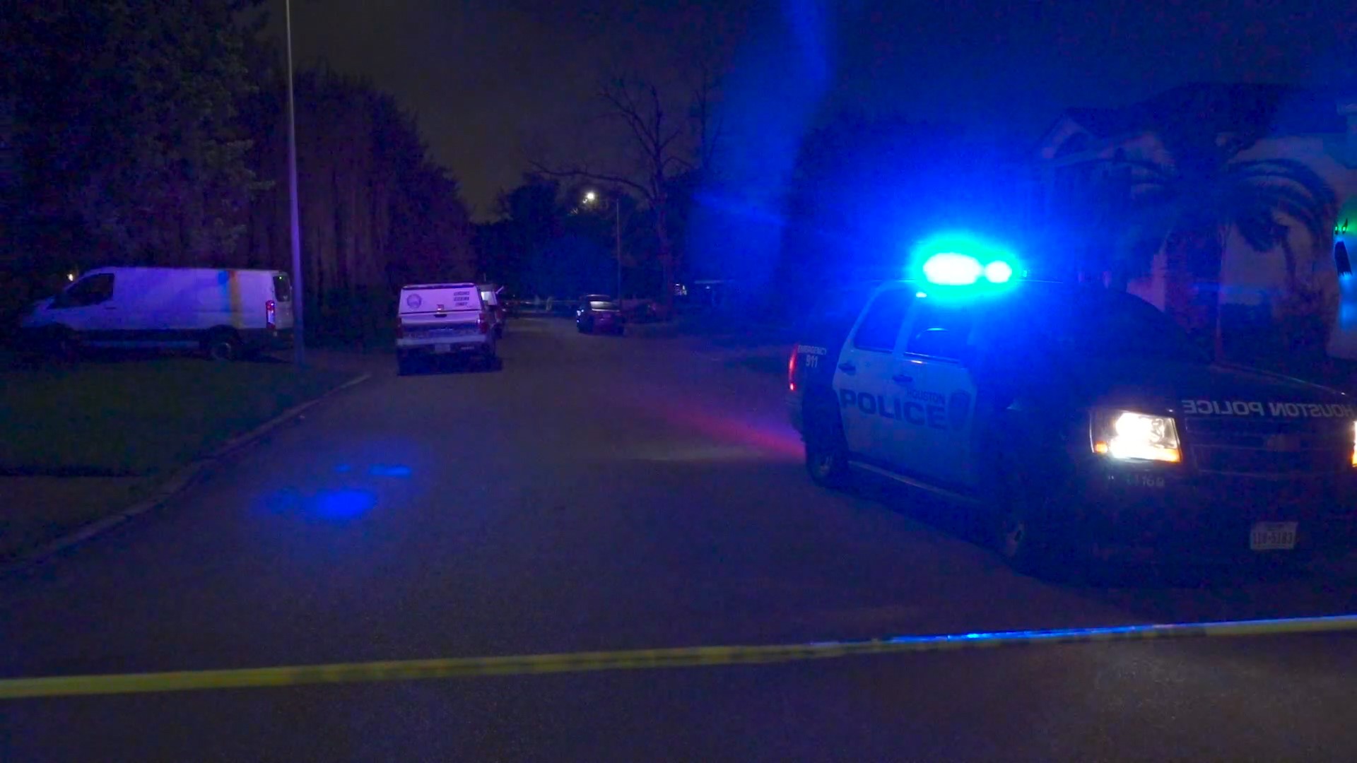 A 50-year-old man was found shot to death after his Ford Mustang ended up in a front yard of a home in southeast Houston early Friday, according to Houston police.