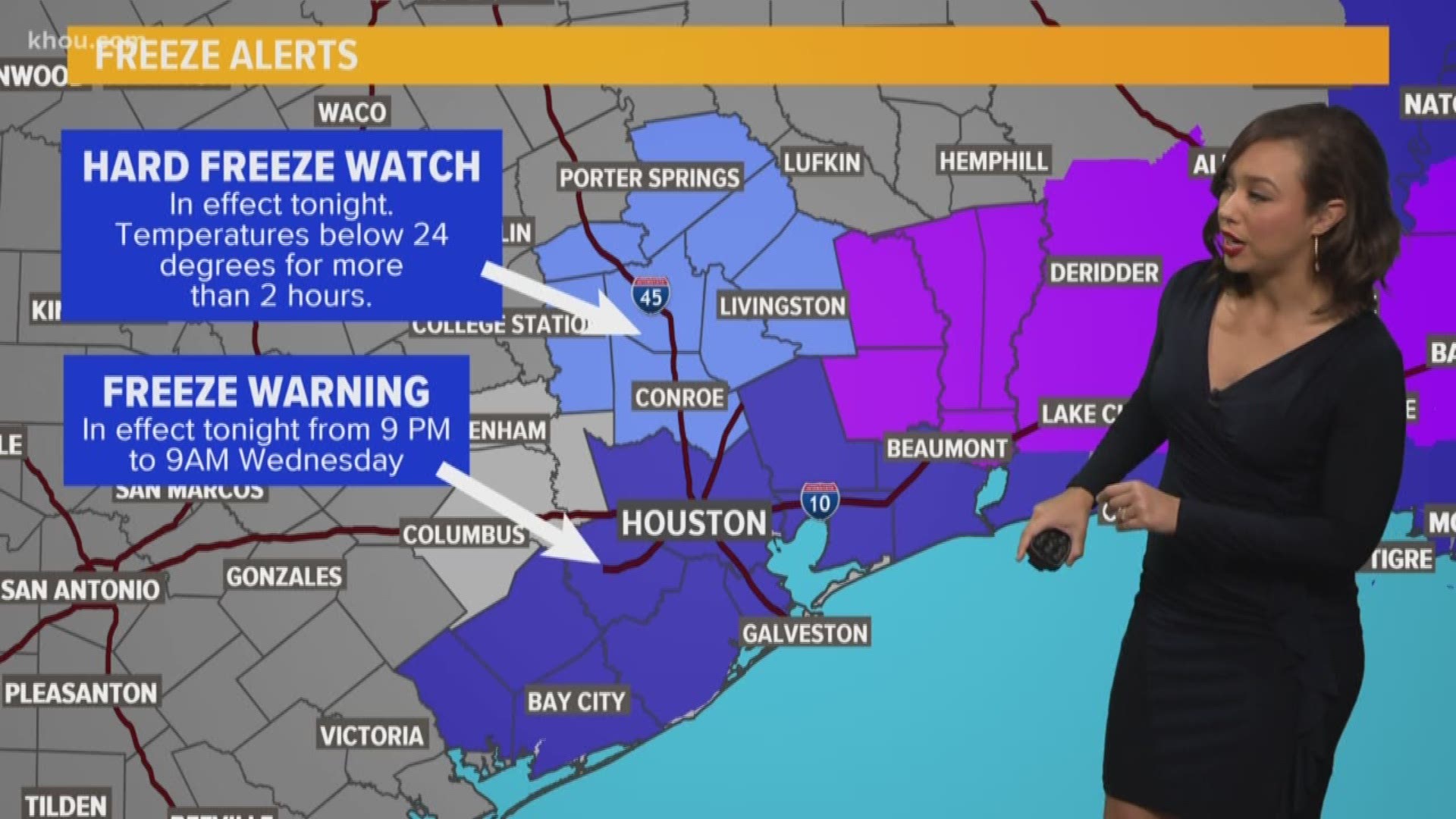 Freeze Warning Tonight