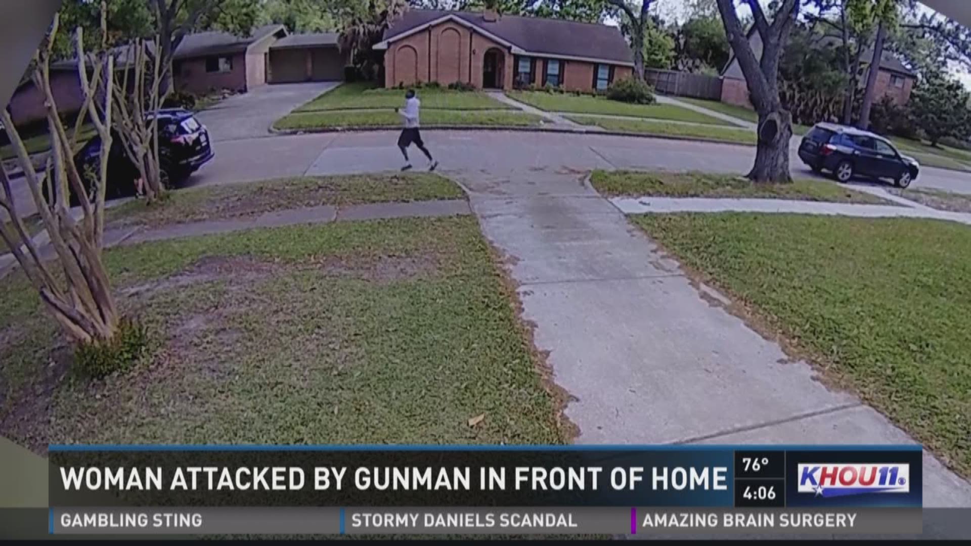It's video one Houston husband can't bring himself to watch more than once. "It broke my heart that she went through that," said the woman's husband. The couple choosing not to stay anonymous. But their sharing their home surveillance camera footage that 