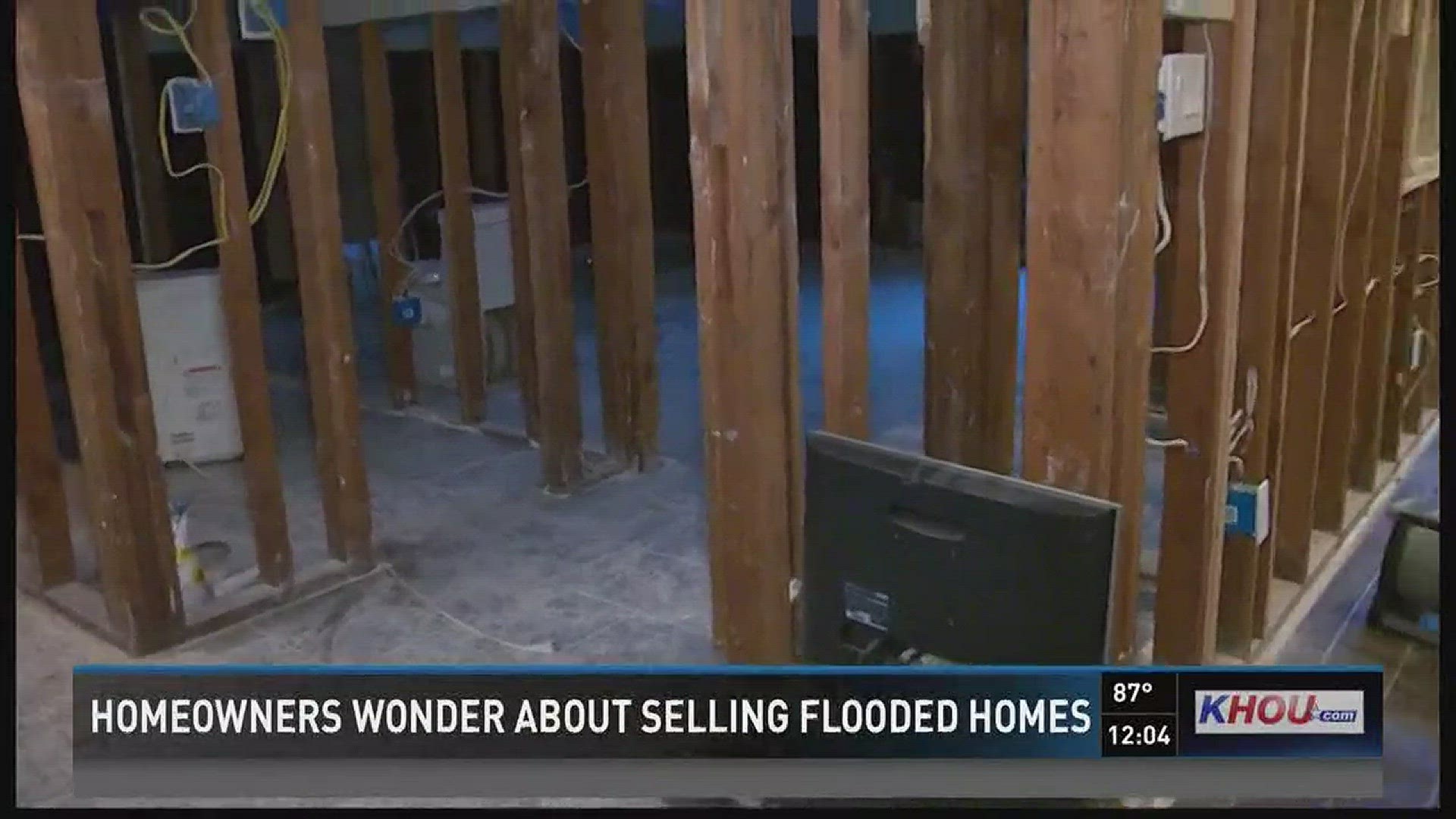 A local real estate agent has tips for homeowners who are wondering about selling flooded homes.