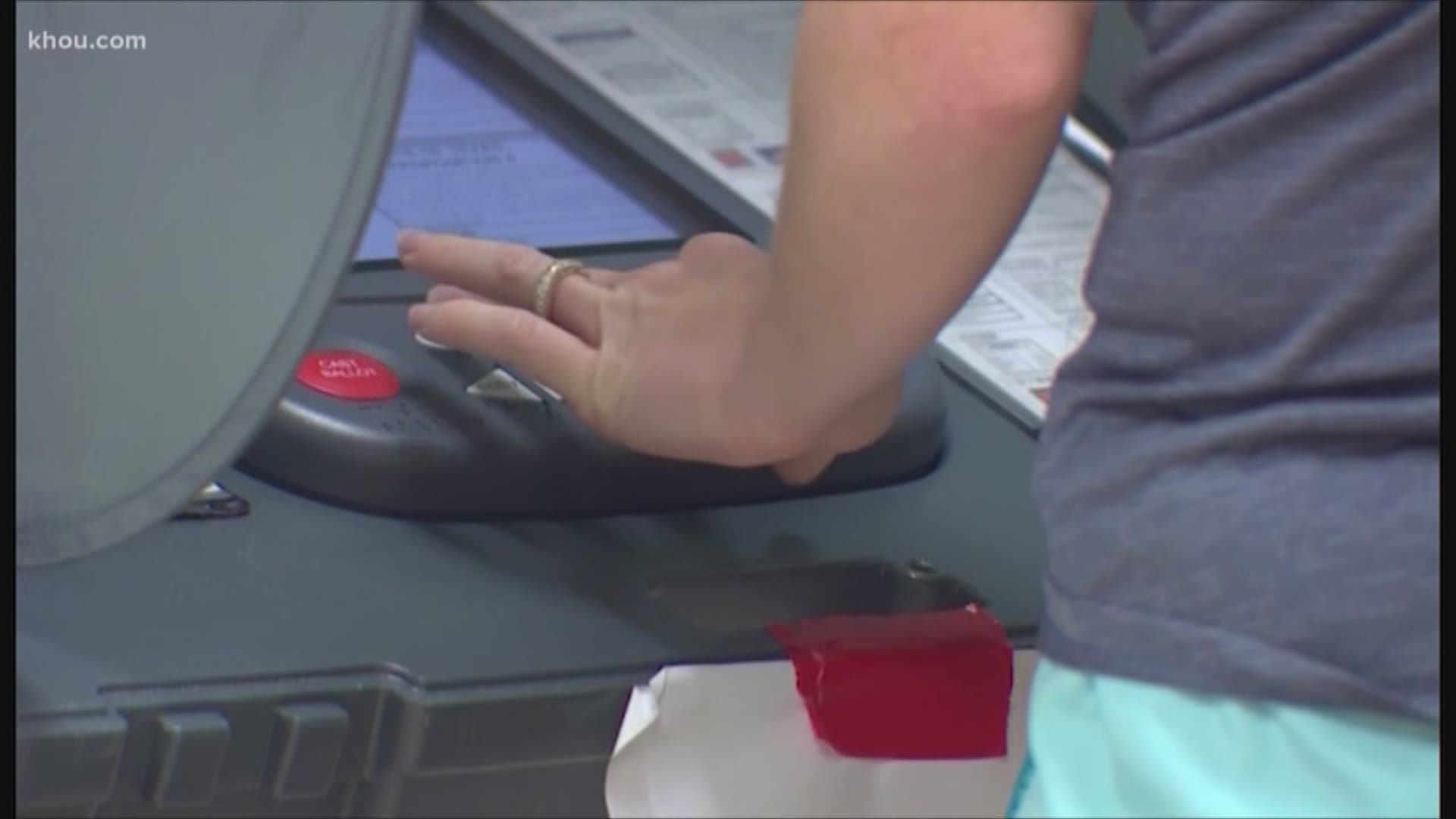 Several voters have reached out to KHOU reporting that when they vote straight ticket, their selections are being changed.