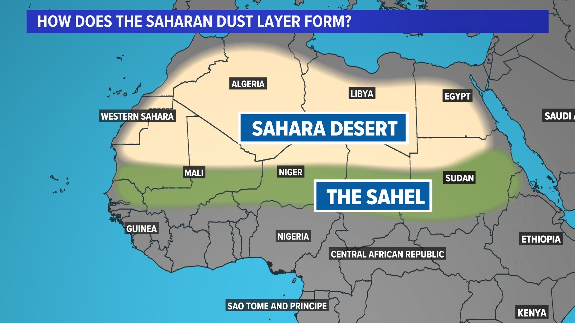 How Saharan Dust Effects The Tropics | Khou.com