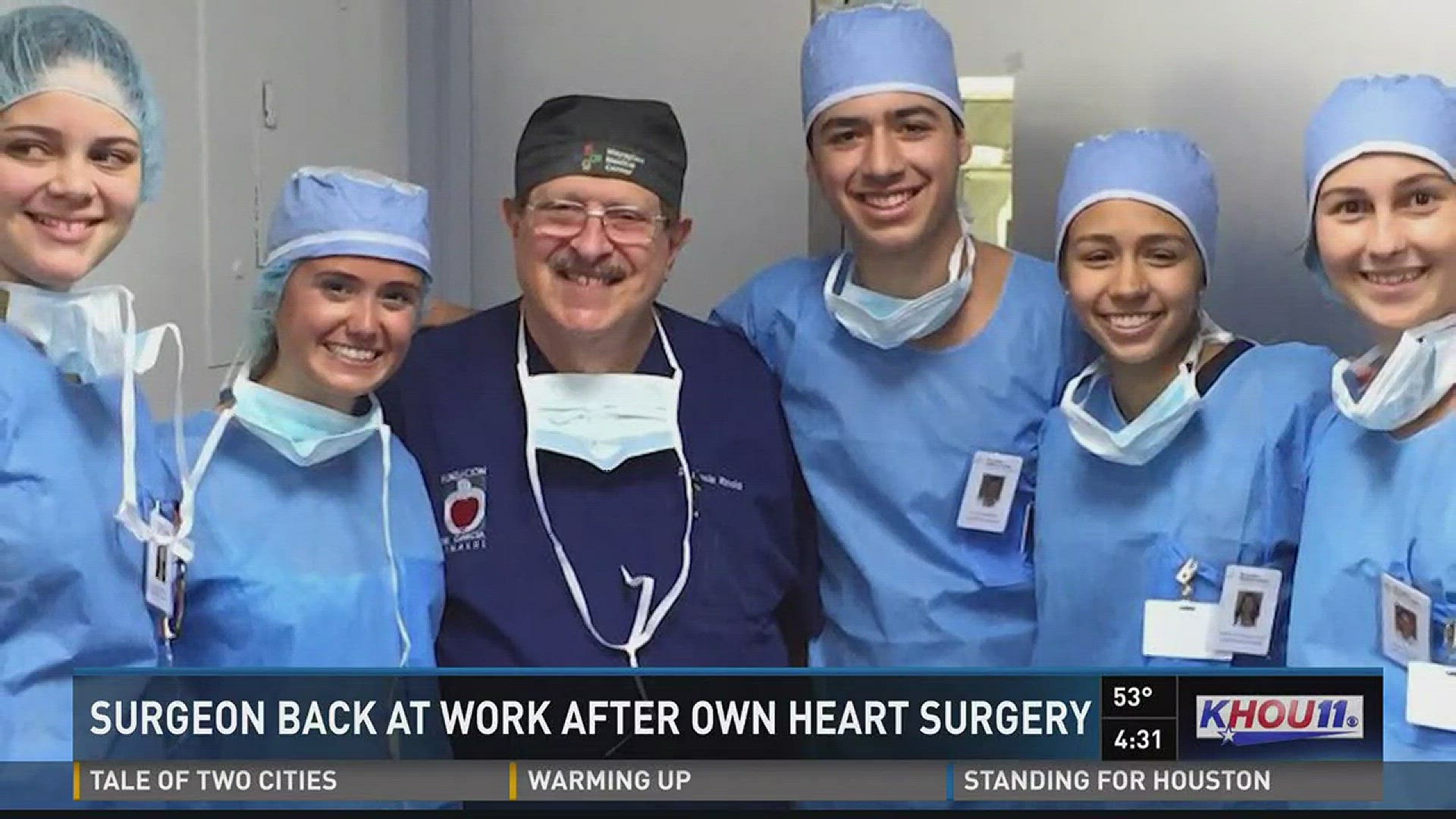 A surgeon from Puerto Rico came to Houston to have his own heart repaired. But first, he took care of his own hometown hard hit by Hurricane Irma.