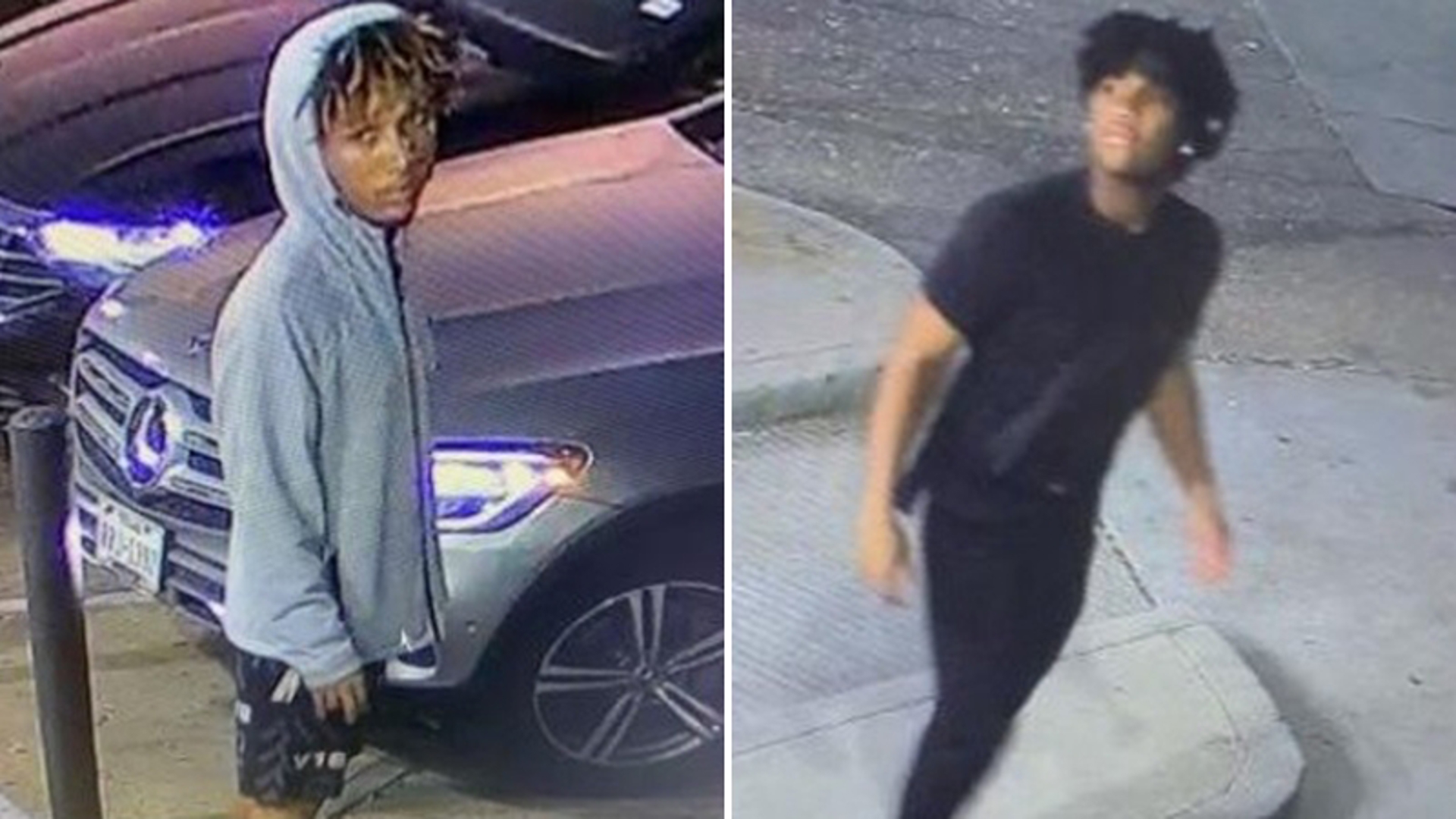 Houston police say these guys shot and killed a man who confronted them about shoplifting on Overbrook Lane on Tuesday, Oct. 1.