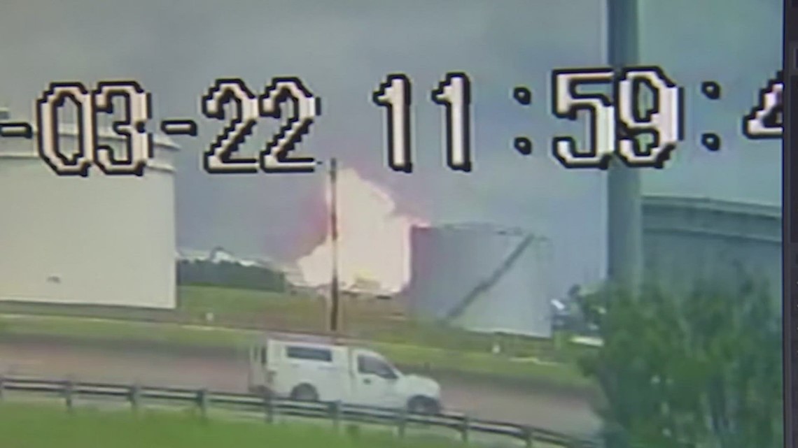 Fiery explosion at Pasadena chemical facility captured on video