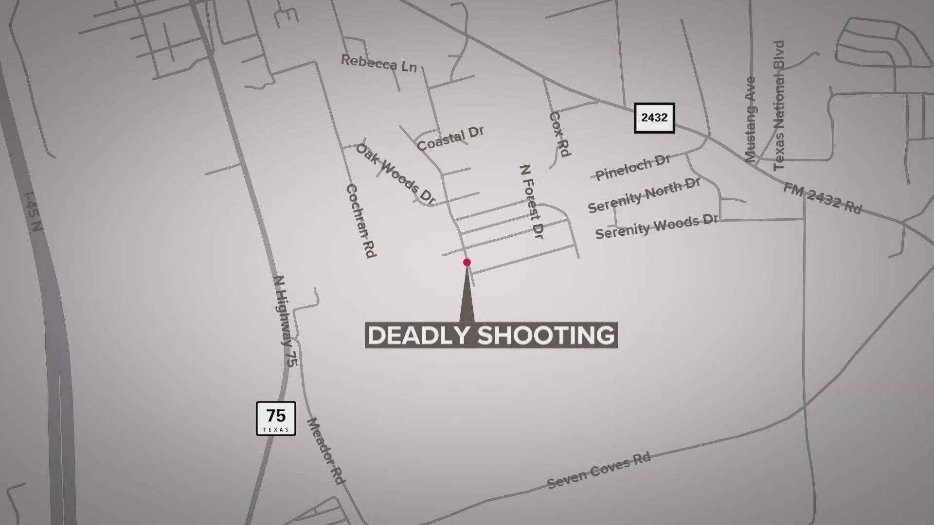 Deputies are on the scene of a deadly shooting near Willis Thursday morning, according to the Montgomery County Sheriff’s Office.