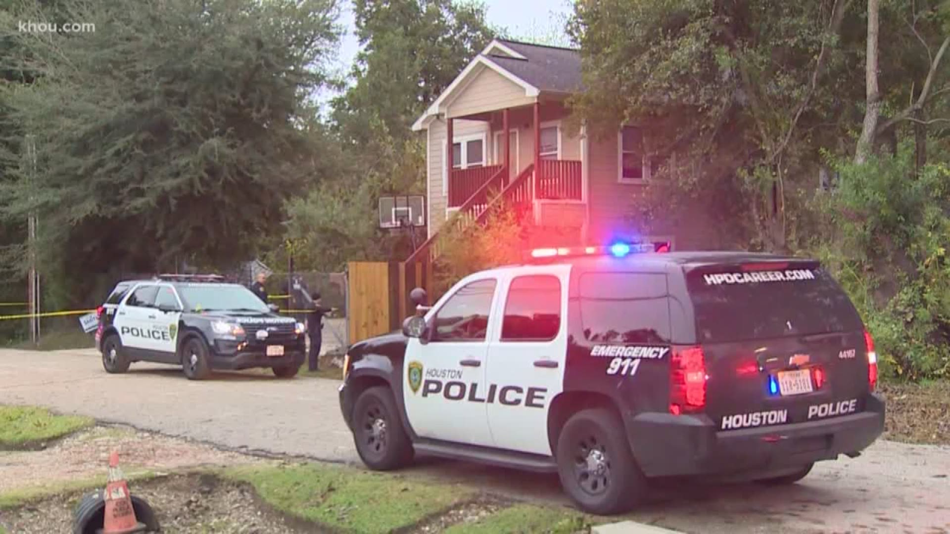 A robbery turned deadly after two people were shot during a home invasion in northwest Houston Friday morning.