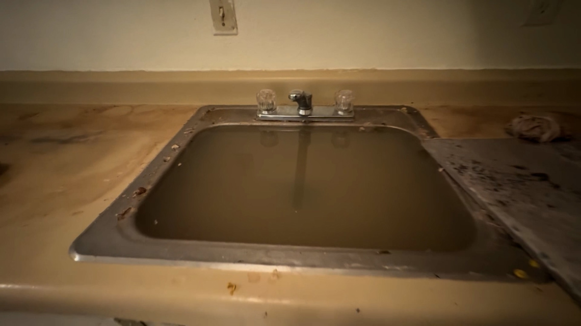 Persistent flooding torments Spanish Village Apartment residents