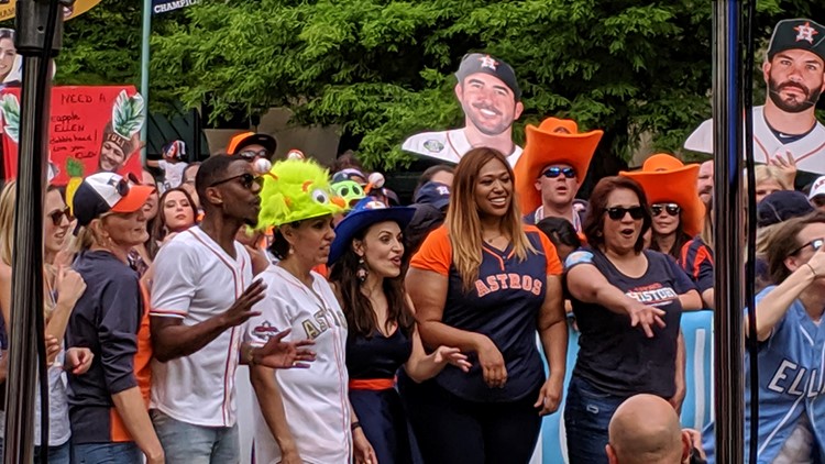 Ellen Says, 'Let's Talk, Astros Fans!