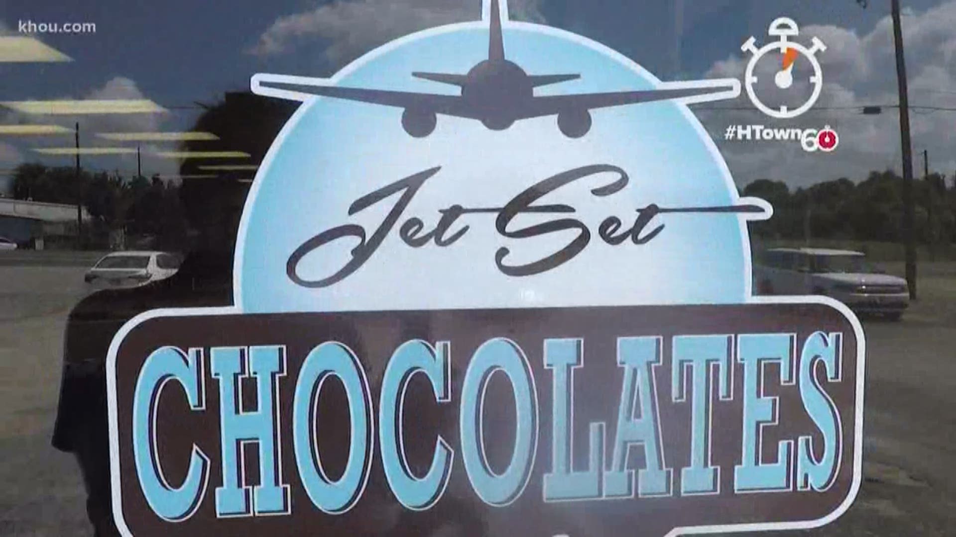 In this morning's HTown60, we are traveling up to Brenham and going to see Jet Set Chocolates. But why is it called Jet Set Chocolates? Brandi Smith has more.